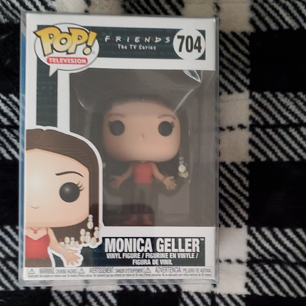 Funko POP! Monica Geller Vinyl Figure - Red, Black, White
